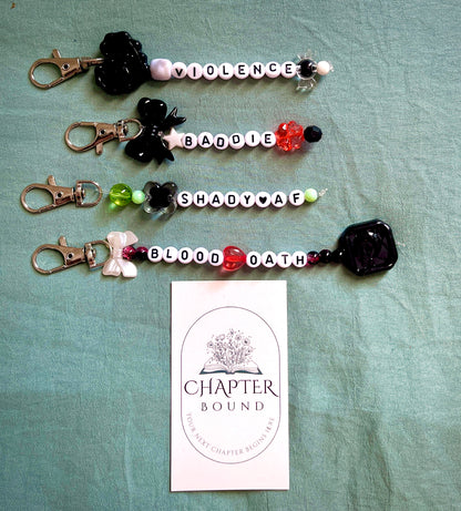 Charmed Beaded Keychains