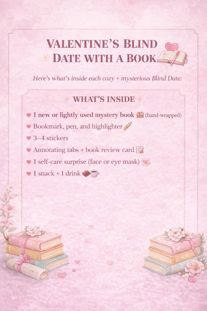 Valentine's Day Blind Date with a Book