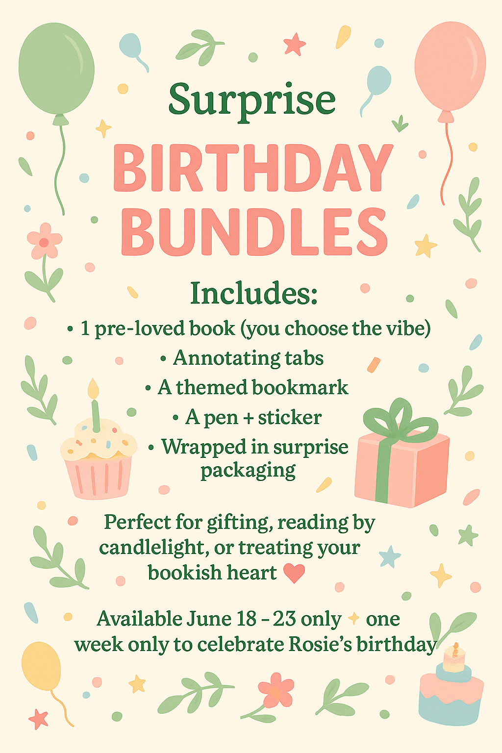 Rosie's Birthday Bundle